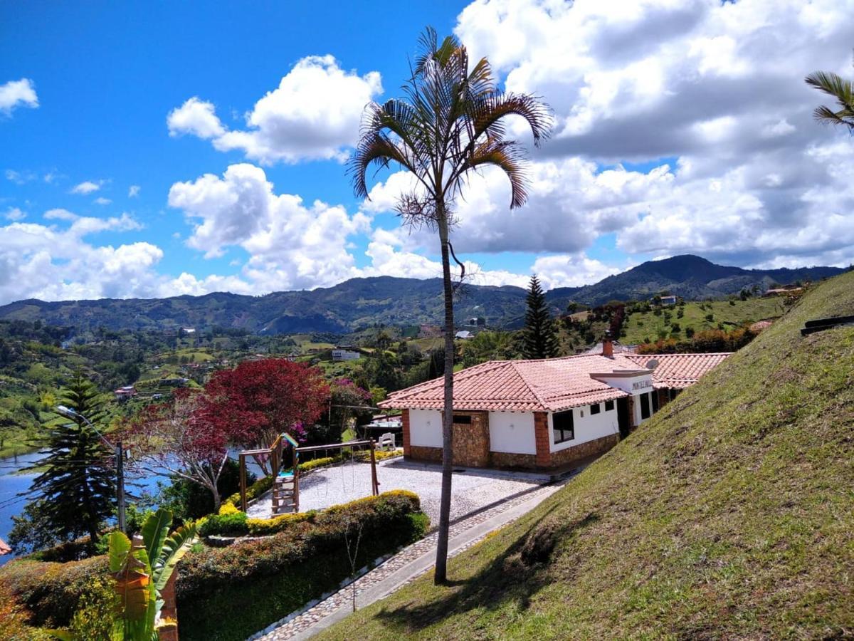 Вилла Casa Campestre Montecarlo Guatape- Desayuno A Pareja Экстерьер фото